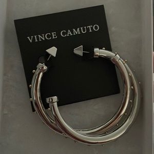Vince Camuto large hoop earrings